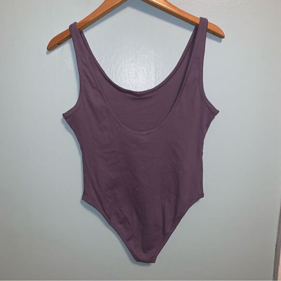 Free People Purple Bodysuit Large - Picture 4 of 4